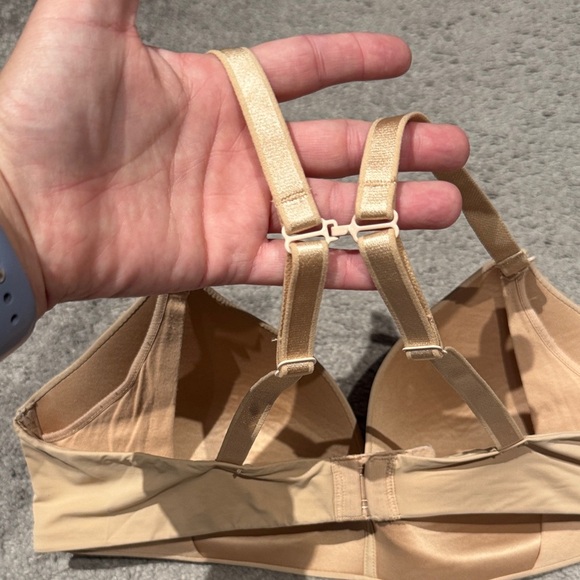 Auden Light Beige Seamless Nursing Bra - Picture 4 of 5